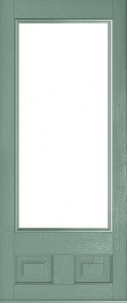 The Alnwick composite door in Chartwell Green.