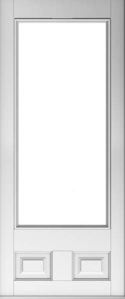 The Alnwick composite door in White.