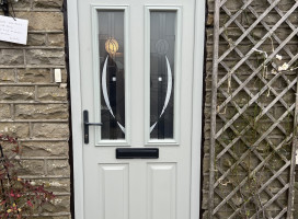 See images of Ludlow composite doors in situ