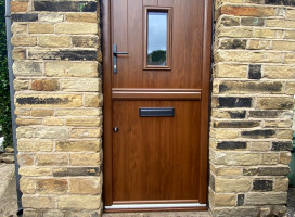 Stable door in Walnut installed in Upper Hopton, Mirfield