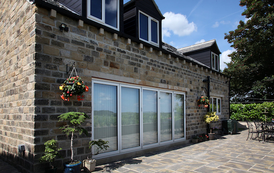 Bi-fold and patio doors manufactured and installed by Composite Doors Yorkshire