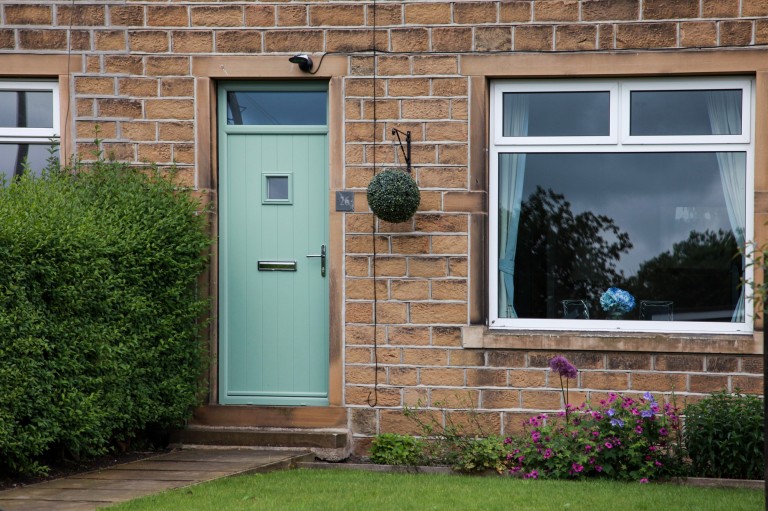 See images of Flint composite doors in situ